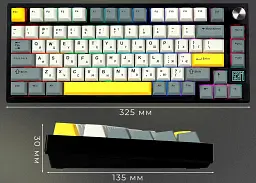 Клавіатура Epomaker TH80 SE Flamingo Switch Black [TH80-SE-B-F] [125685] - мініатюра 7