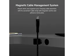 Кабель USB Type-C Belkin USB-C to USB-C Braided Silicone 1m Black (CAB011BT1MBK) - мініатюра 8