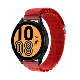 Ремінець для Xiaomi Amazfit Bip Bip Lite Bip U Bip 1S Bip 3 - червоний Watchbands NormalCloth Wave ширина кріплення 20мм нейлоновий (W25-9WB20712975) - мініатюра 2