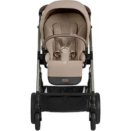 Коляска Cybex Balios S Lux TPE Almond Beige з бампером бежева (522005233) - мініатюра 3