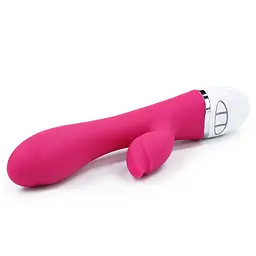 Вібратор-кролик Lovetoy Dreamer II 21.5х3.5 см рожевий - мініатюра 4
