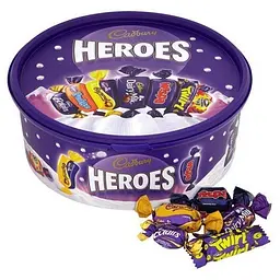 Цукерки Cadbury Heroes Chocolate 550 г.