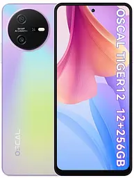 Смартфон Blackview Oscal Tiger 12 12/256 GB Flowing Purple (фіолетовий) - мініатюра 2