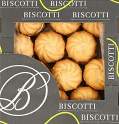 Печиво здобне пісочно-відсадне Лемоні Biscotti 0.35 кг