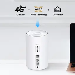TP-Link Система WiFi-Mesh Deco X10 4G/LTE. AX1500, 3xGE LAN/WAN, 1мод - мініатюра 6