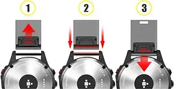 Силіконовий ремінець Primo для годинника Garmin Fenix 3/3HR/Fenix 5X/6X Lime - мініатюра 4