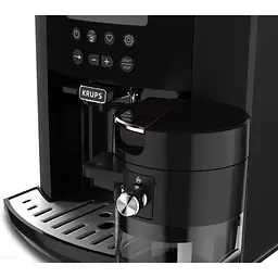 Автоматична екстрактор KRUPS Arabica Latte EA819E10, 1.7 л 1450 Вт 15 бар антрацит - мініатюра 3