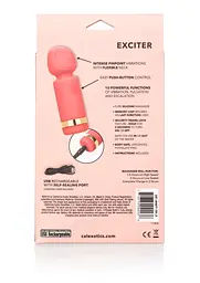 Вібратор CalExotics Slay Exciter 9.5 см персиковий - мініатюра 9