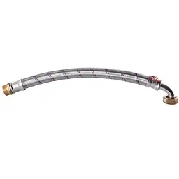 Шланг антивібраційний кутовий Solomon 1″ ЗВ 0,6м HS3001 - мініатюра 3