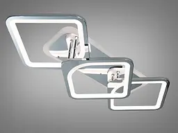 Люстра стельова Romin 8060 золото LED 75Вт з пультом - мініатюра 3