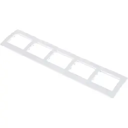 Рамка Brille для розетки VB-5F wh - мініатюра 2