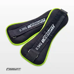 Обтяжувачі EasyFit Comfort 0,5 кг для ніг та рук з металом (пара) - мініатюра 4
