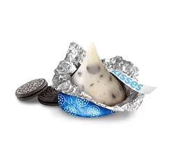 Шоколадні цукерки Kisses Hershey's Cookies N Creme 100.8г - мініатюра 5