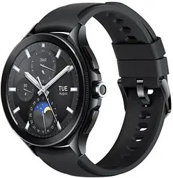 Смарт-годинник Xiaomi Watch 2 Pro Bluetooth Black Case with Black Fluororubber Strap BHR7211GL