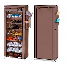 Складаний тканинний стелаж для зберігання взуття JBY TOPY 60 X 30 X 160 на 10 полиць