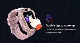 Дитячий смарт годинник Lemfo S11 з GPS трекером, 4G LTE, SIM картою, відеодзвінком, подвійною камерою, прослуховуванням, геолокацією та кнопкою SOS Рожевий - мініатюра 12