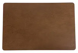 Підтарільник 45x30 см "Leather, коричневий (прорезинений)