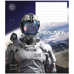 Зошит загальний Школярик Galaxy life у лінію 18 аркушів 25 шт. (018-3385L) - мініатюра 2