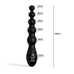 Анальний вібратор Intimate Pleasure 10 см. K000905 - мініатюра 7
