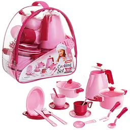 Ігровий набір посуду Cooking Set Юніка 71764, 39 предметів