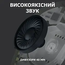 Навушники Logitech G435 LIGHTSPEED Black (981-001050) - мініатюра 3