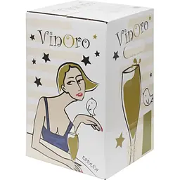 Вино Yuntero Макабео-Москатель белое полусухое 10 л 10.5%