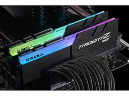 Пам'ять для настільних комп'ютерів G.Skill Trident Z RGB DDR4 AMD 2x8Gb F4-3200C16D-16GTZRX - мініатюра 3
