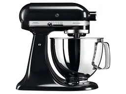 Кухонна машина KitchenAid Artisan 5KSM125EOB з відкидним блоком 4.8 л чорна
