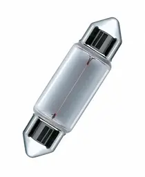 Вказівна лампа розжарювання OSRAM 6438 C10W 31mm 12V SV8.5-8 5X10FS
