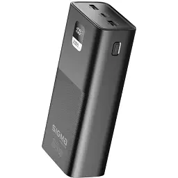 УМБ Sigma mobile X-power SI30A6QLX 30000 mAh PD65W Black (4827798835111) - мініатюра 4