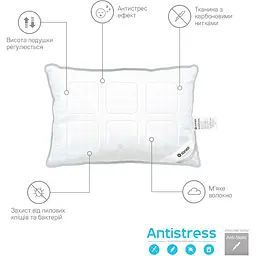 Подушка Sonex Antistress Карбон 50x70 см (SO102076) - мініатюра 2