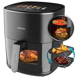 Мультипіч Cecotec Cecofry&Grill Duoheat 6500 (A01_EU01_100500) - мініатюра 2