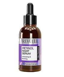 Зволожуюча сироватка для обличчя Нічна Retinol Revuele 30 мл