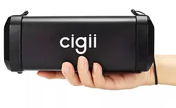 Портативна Bluetooth колонка Cigii F41 + power bank (Чорний) - мініатюра 4