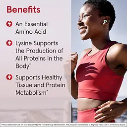 L-Лізин Jarrow Formulas L-Lysine 500 мг 100 капсул - мініатюра 6