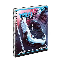 Блокнот YES Drift А5 80 арк спіраль ВДЛ (152442)