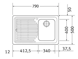 Кухонна мийка Franke LLL 611-79 101.0381.810 - мініатюра 2