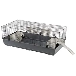 Клітка для кроликів і морських свинок Ferplast Rabbit 140 сіра 140×71×51 см 57051414