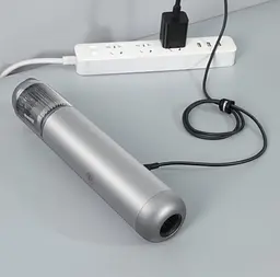 Авто бездротовий пилосос Baseus A3 Car Vacuum Cleaner (CRXCQA3-0S) Silver - мініатюра 3