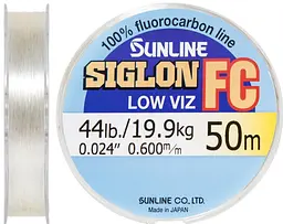 Флюорокарбон Sunline Siglon FC 50m 0.600мм 19.9кг повідковий (1658.01.49)