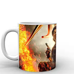 Кухоль GeekLand Resident Evil Обитель зла постріли RE.02.029 330 мл білий - мініатюра 2