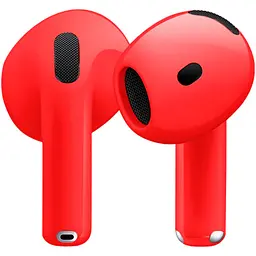 Навушники Apple AirPods 4 Red Gloss (MXP63) [118502] - мініатюра 2