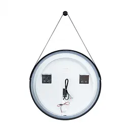 Дзеркало Qtap Robin R600 Black з LED-підсвічуванням QT13786502B - мініатюра 4