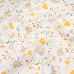 Простирадло Cosas на резинці 90х200 bush orange, помаранчевий (BushOrange_90x200x20) - мініатюра 6