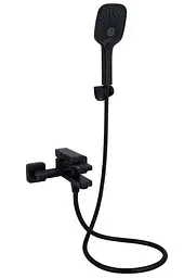 Змішувач для ванни Qtap Gemini QTGEM259BLM45682 Black Matt