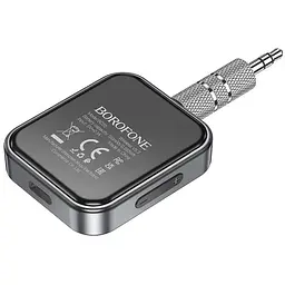 Bluetooth аудіо ресивер Borofone BC55 Suave (AUX 3.5mm) Black - мініатюра 5