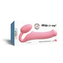 Безремінний страпон Strap-On-Me Rose XL - мініатюра 7