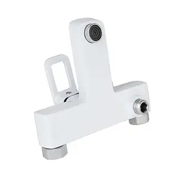 Змішувач для ванни Lidz Wawel 006 (з душовим гарнітуром) (k35) LDWAW006WHI45398 White, Білий - мініатюра 3