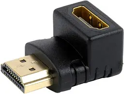 Перехідник Cablexpert HDMI-HDMI з'єднувач 90 градусів (A-HDMI90-FML)