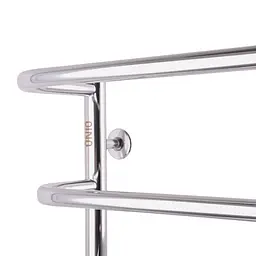 Водяна рушникосушка Unio LКD W 700-500-6 Драбинка Каскад Дуга, Хром - мініатюра 4